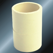 ASTM D2846 Water Supply Cpvc Socket Milk Yellow 