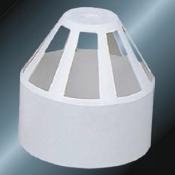 BS5255/4514 Drainage Upvc Vent Cowl Grey Color 