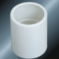 DIN PN10 Water Supply Upvc Socket White Color 