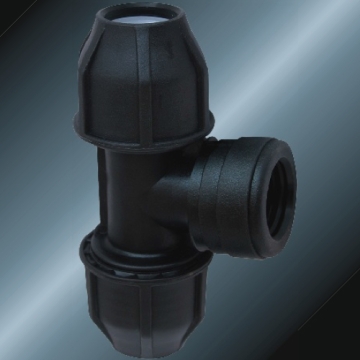 Fresh Material Black Color Pe Female Tee 