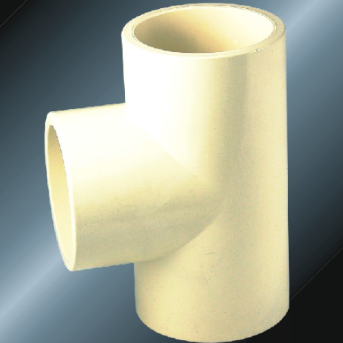 DIN PN16 Water Supply Upvc Tee Grey Color 